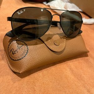 Black RayBan Polarized Sunglasss